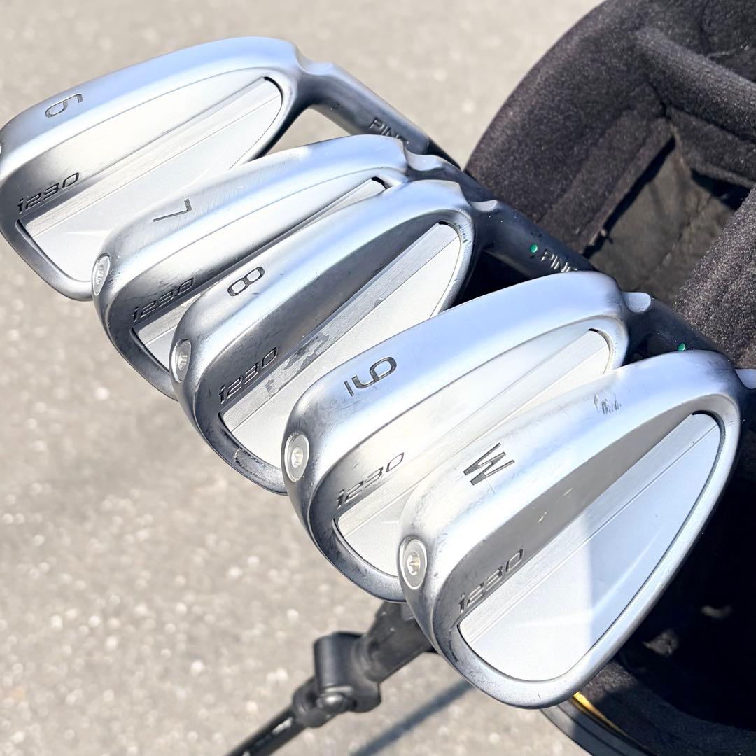 【希少品】PING ピン i230 6I-PW グリーン 緑 モーダス105S