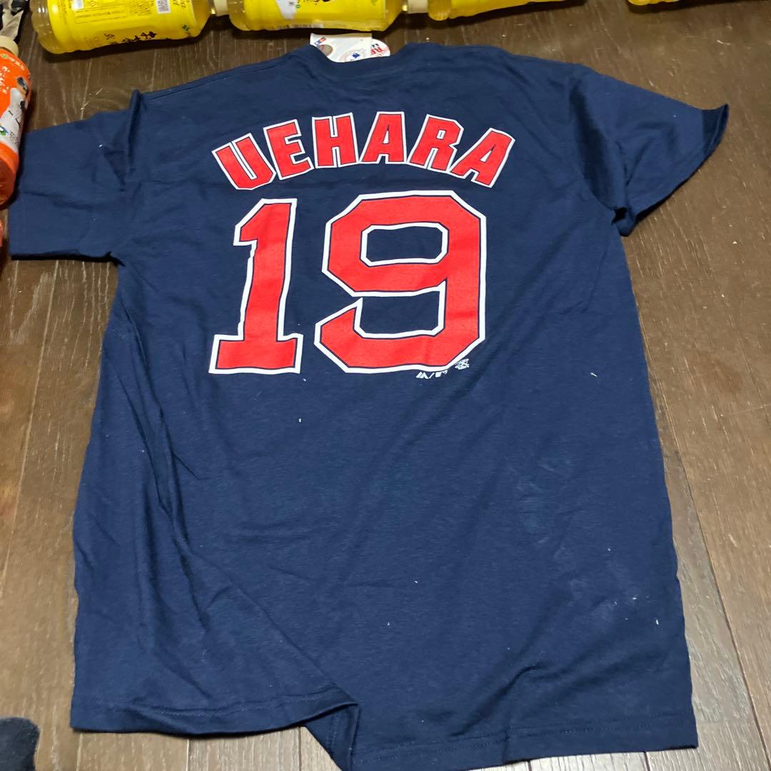 上原浩治　19番 ユニフォームTシャツ　ネイビー