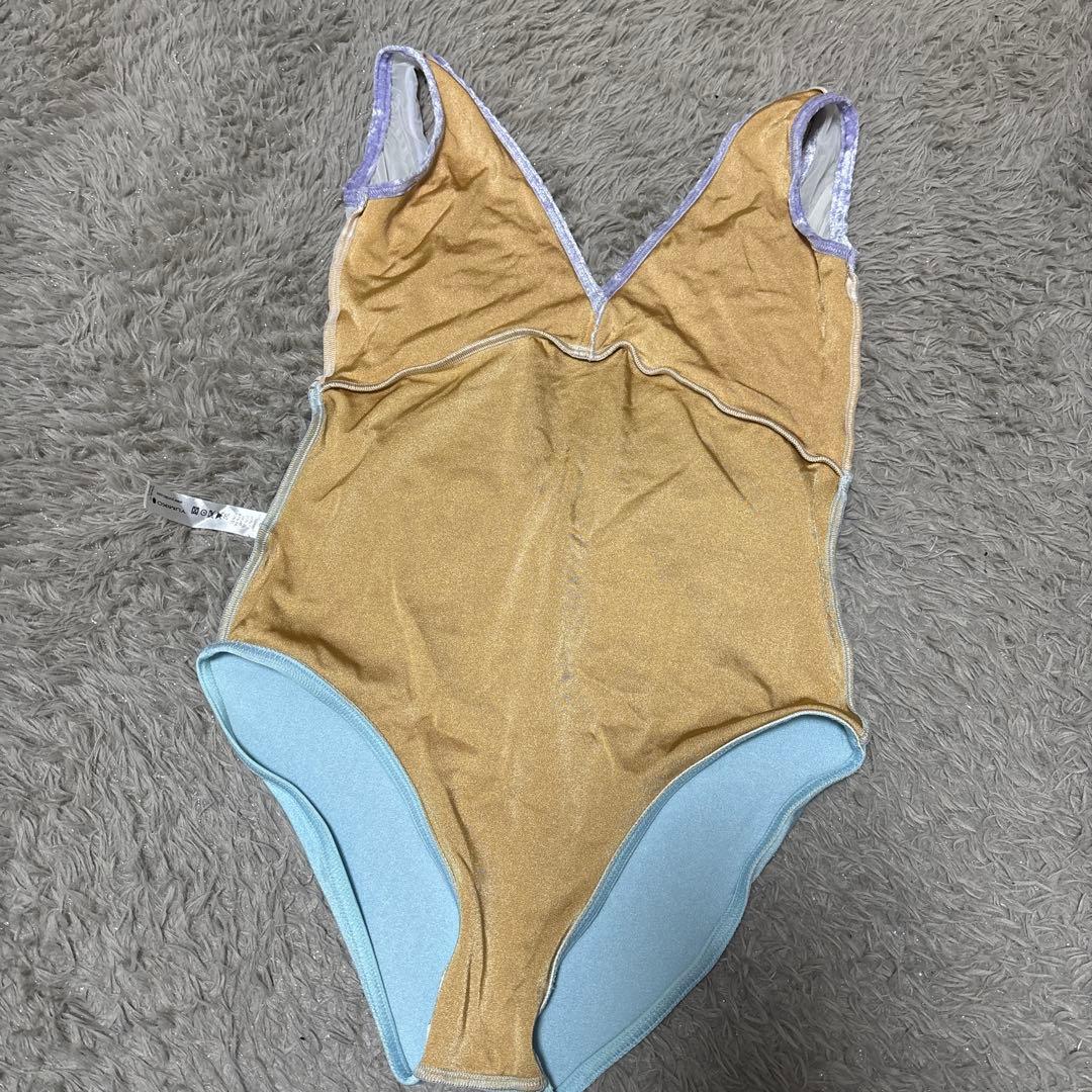 【美品】バレエレオタード　YUMIKO　ALICIA メッシュ　Lサイズ