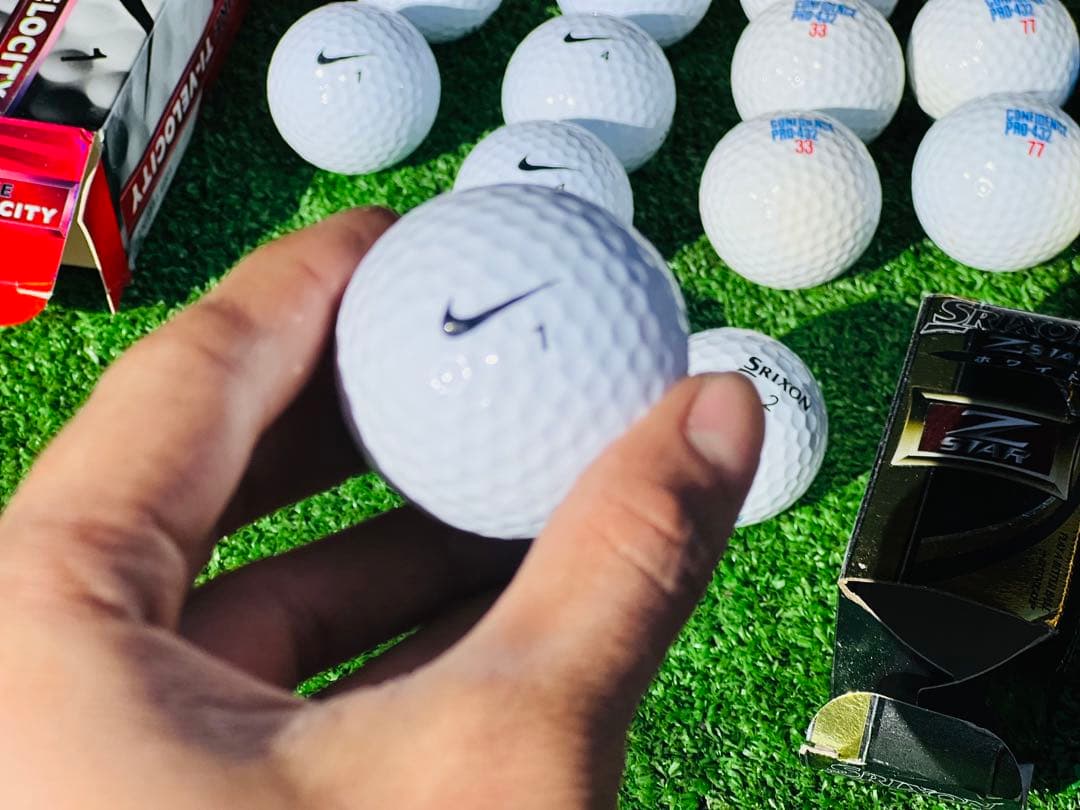 Nike VR Pro ゴルフクラブ2本セットとボール