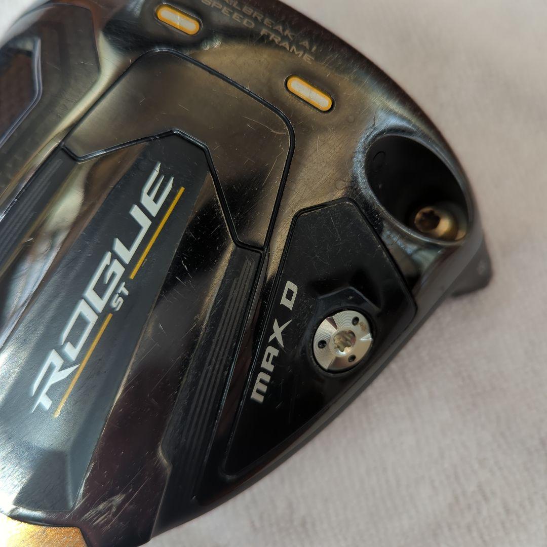 よしくんCallaway ローグST MAXD 9度　ヘッド、ヘッドカバー
