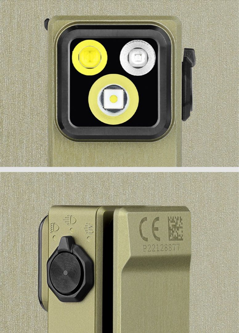 オーライト　olight Oclip Ultra OAL合金製 オリーブグリーン