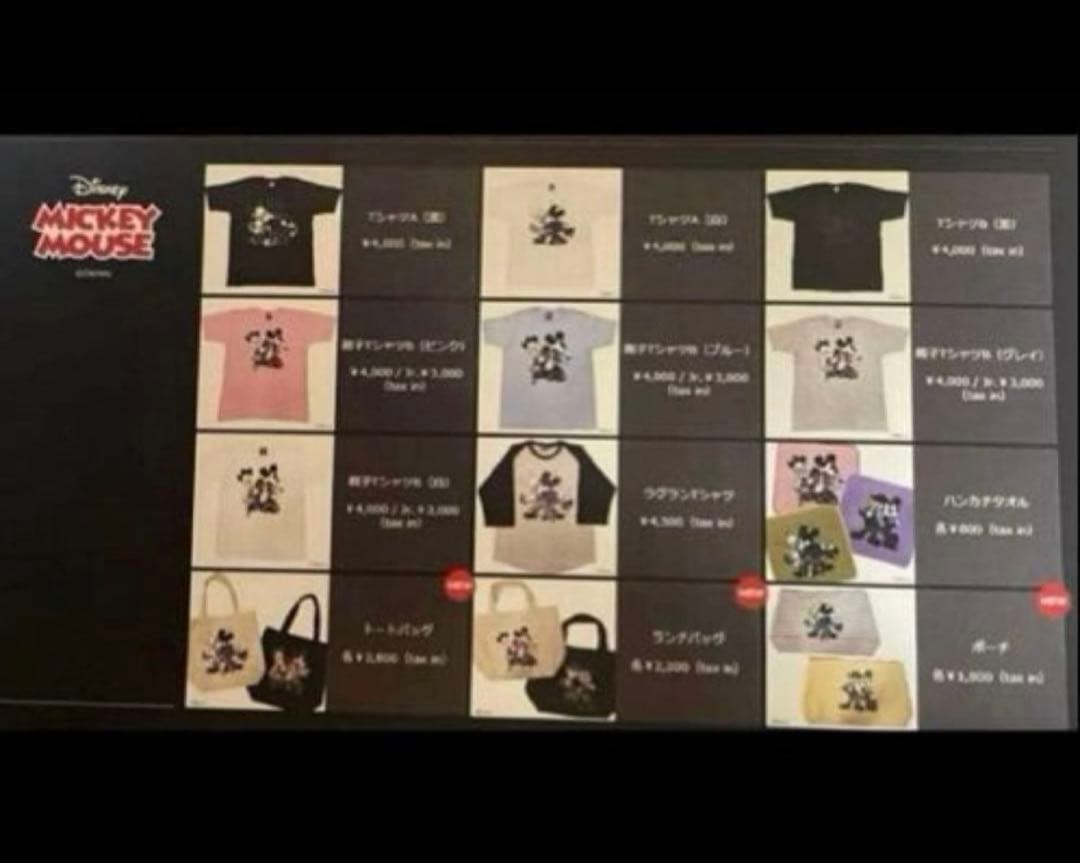 B'z SCENES Disney ラグランTシャツ Sサイズ 30周年限定