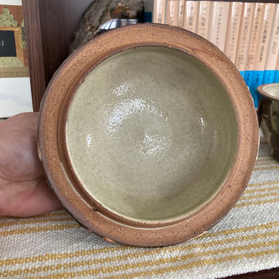 【民藝】　やちむん　蓋物