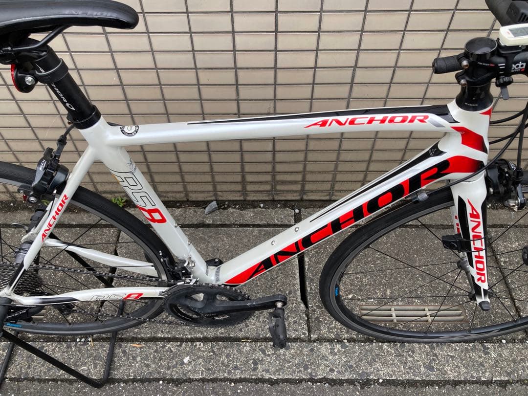 美品 フルカーボンロードバイク アンカー ANCHOR RS8 前2×後11速