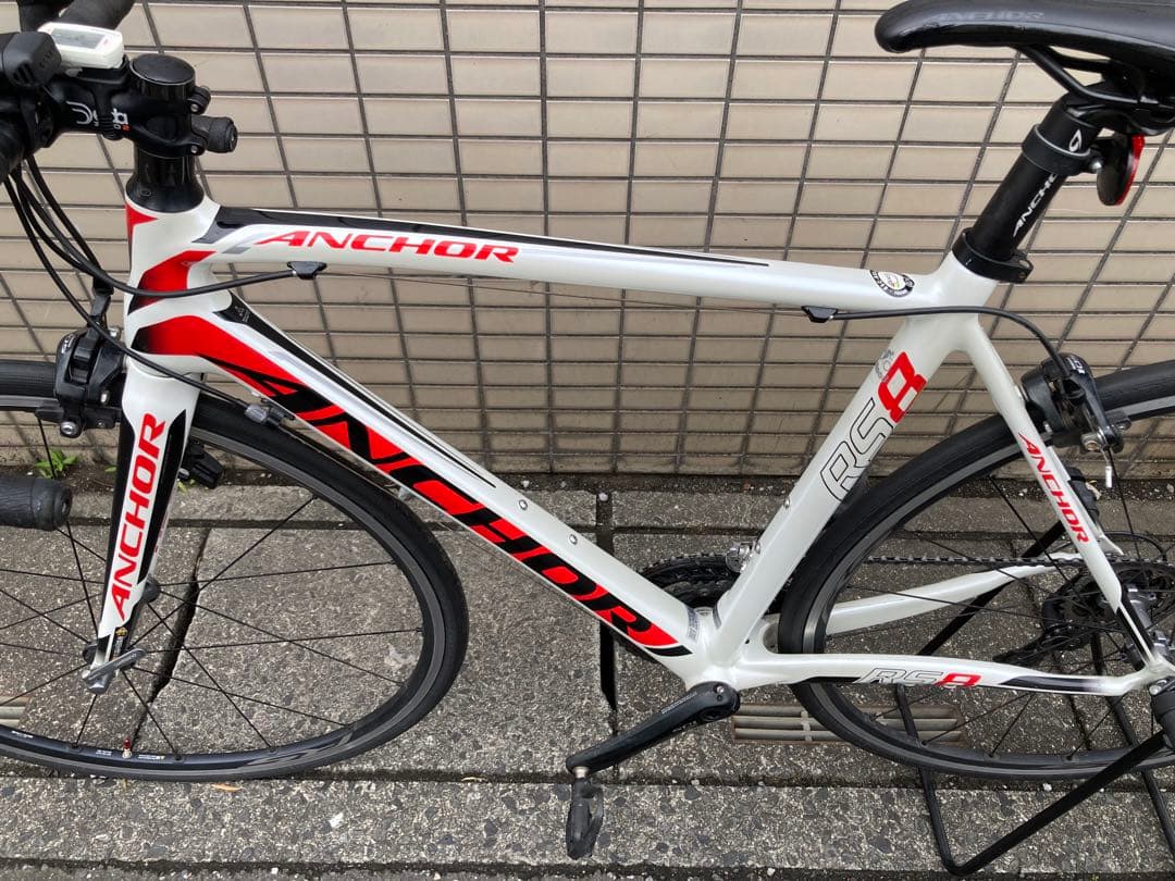 美品 フルカーボンロードバイク アンカー ANCHOR RS8 前2×後11速