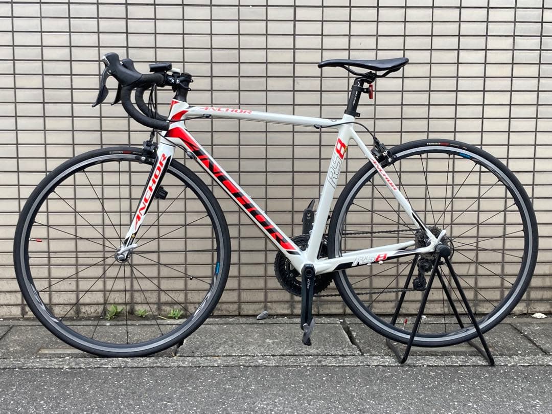 美品 フルカーボンロードバイク アンカー ANCHOR RS8 前2×後11速