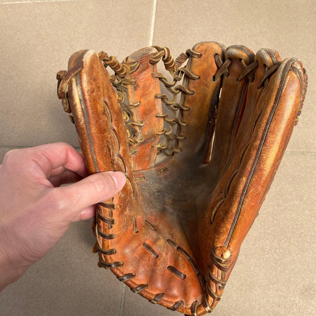 硬式野球グローブ ブラウンレザー