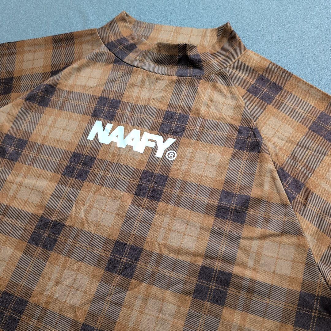 【美品】NAAFY MOCKNECK NYLON SHORTS2　L