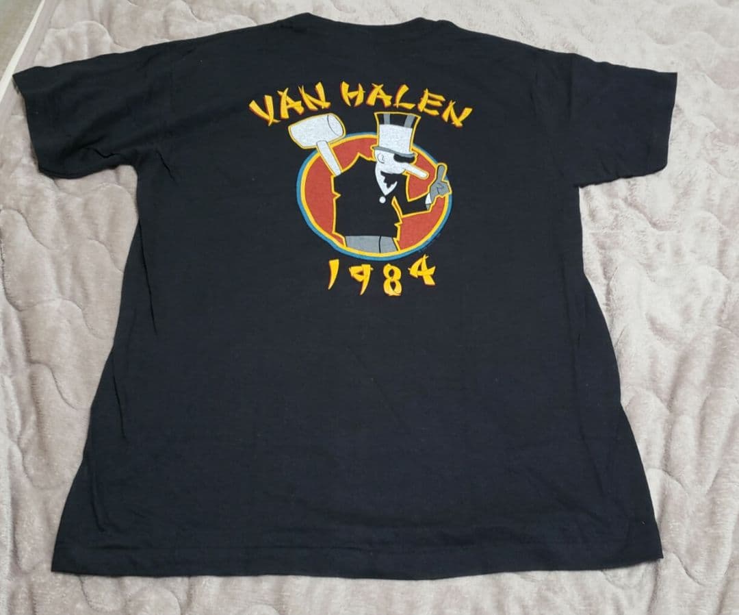 値下げ！Van Halen 1984ツアー Tシャツ Mサイズ ブラック