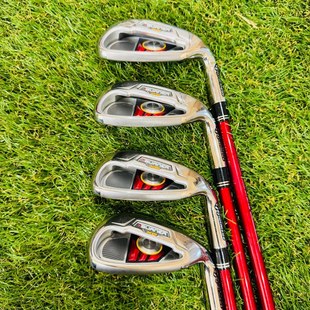 【男性用】TaylorMade BURNER XD アイアンセット 9本 （R）