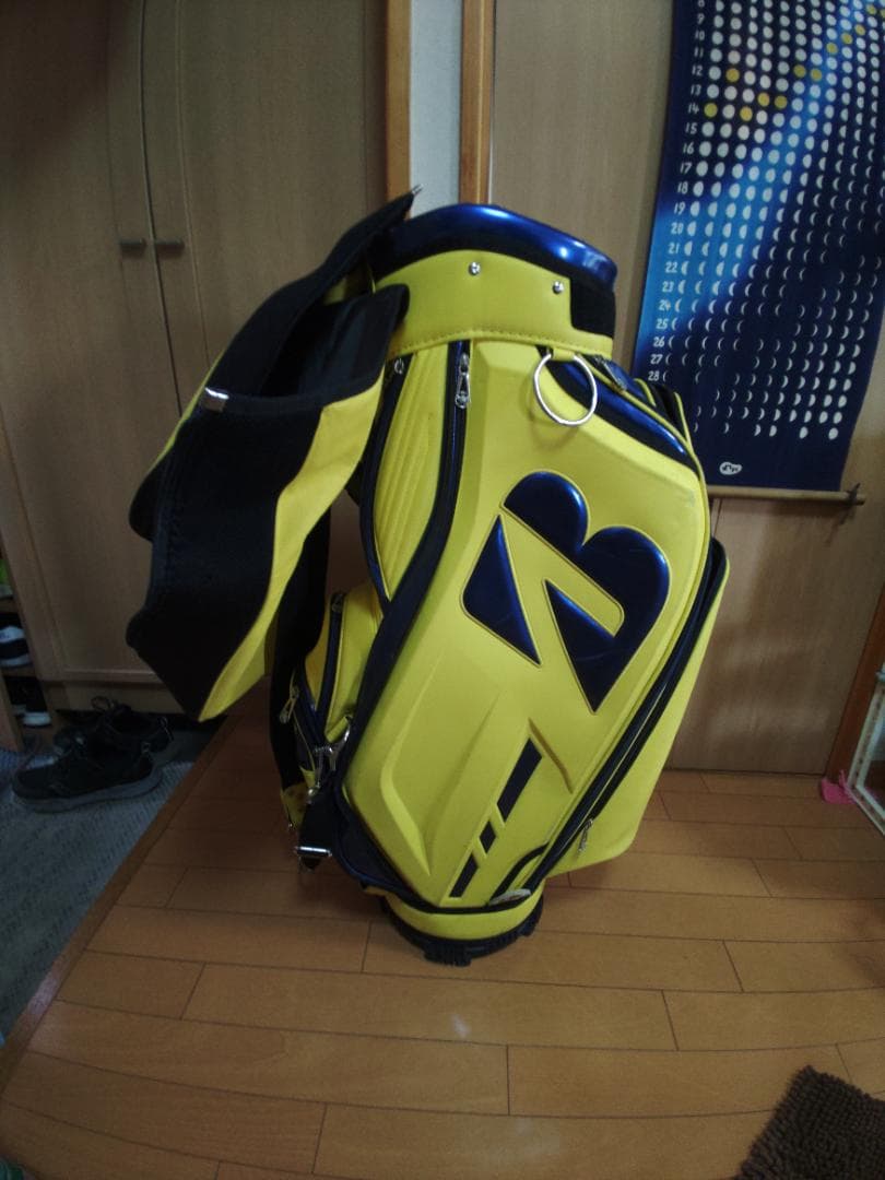 TOUR B キャディバッグ イエロー