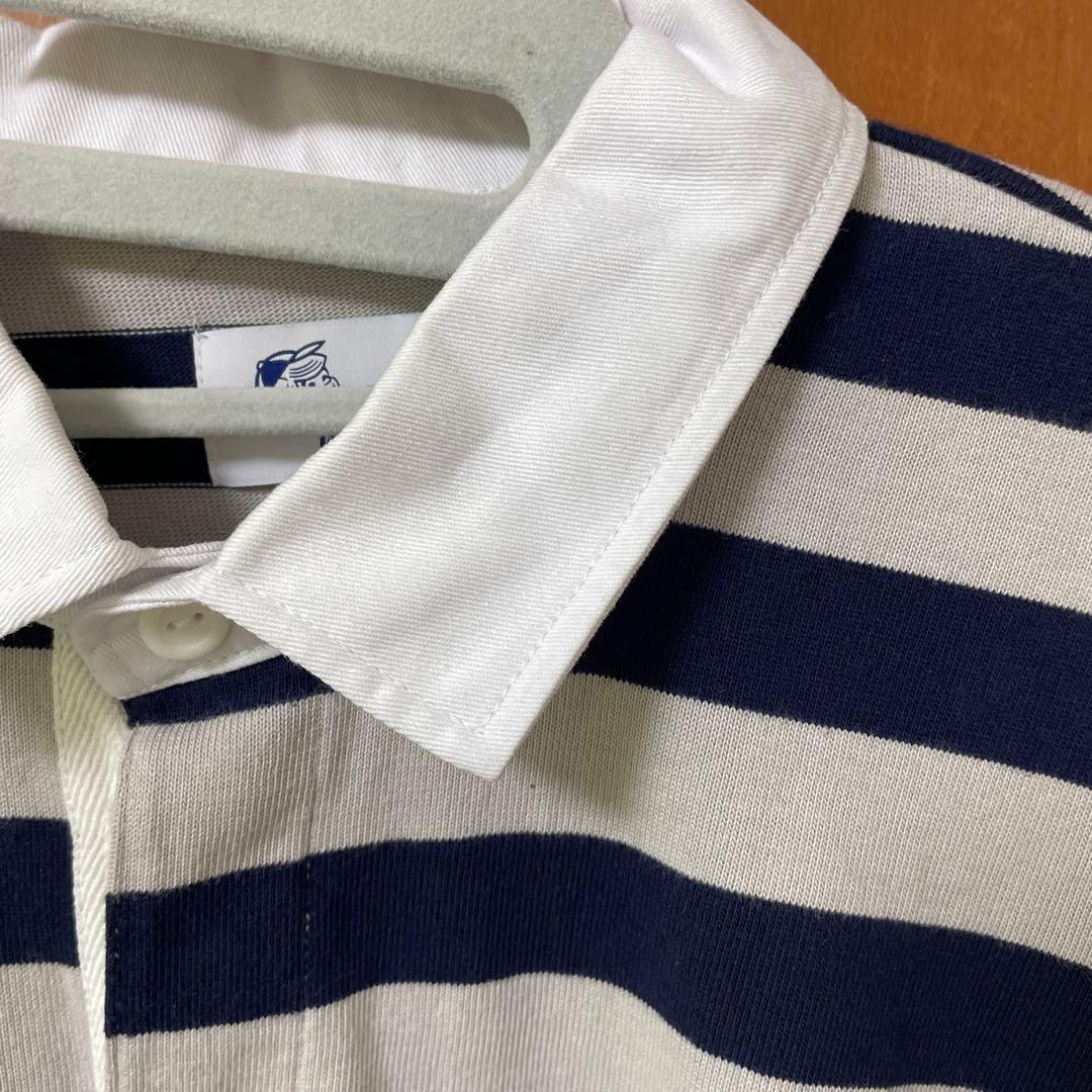 ウェア Boys in Toyland BORDER RUGBY SHIRT