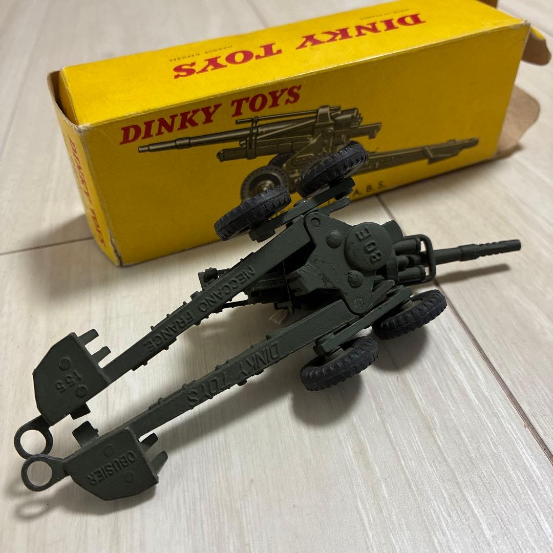 Dinky Toys 155mm榴弾砲ミニカー 元箱付き