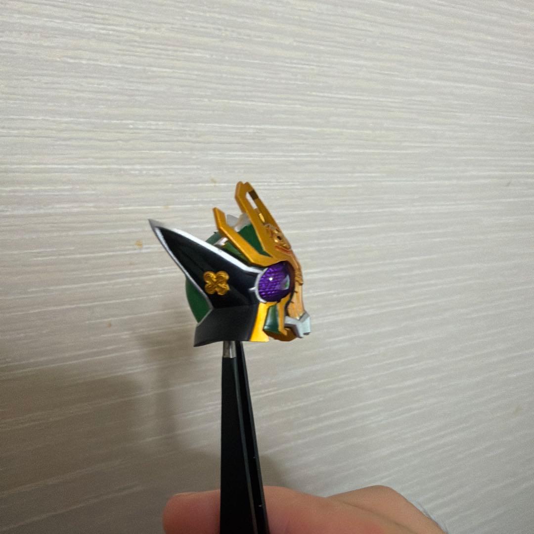 「掘り出し」shf規格カスタム　レンゲル&ブレイドキングフォーム　ヘッドセット