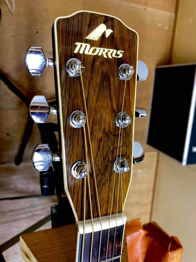 値下美品‼️MorrisモーリスM-601トップ単板ハカランダ調整クリーニング