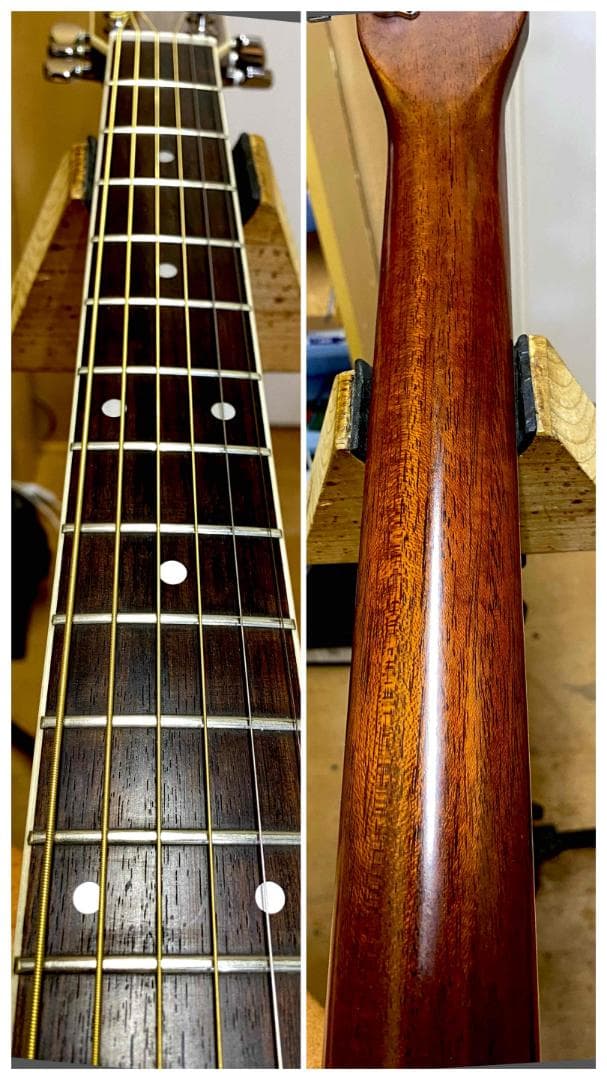 値下美品‼️MorrisモーリスM-601トップ単板ハカランダ調整クリーニング