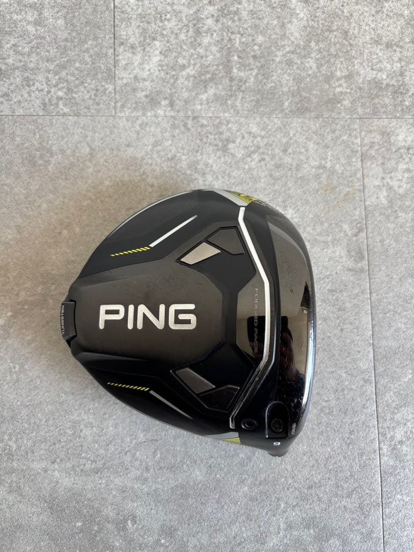 最新 PING G430 MAX 10K 9度 ヘッド単品 純正カバー付