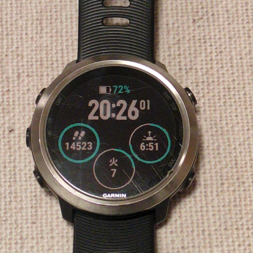 その他 GARMIN FOREATHLETE 645 MUSIC BLACK