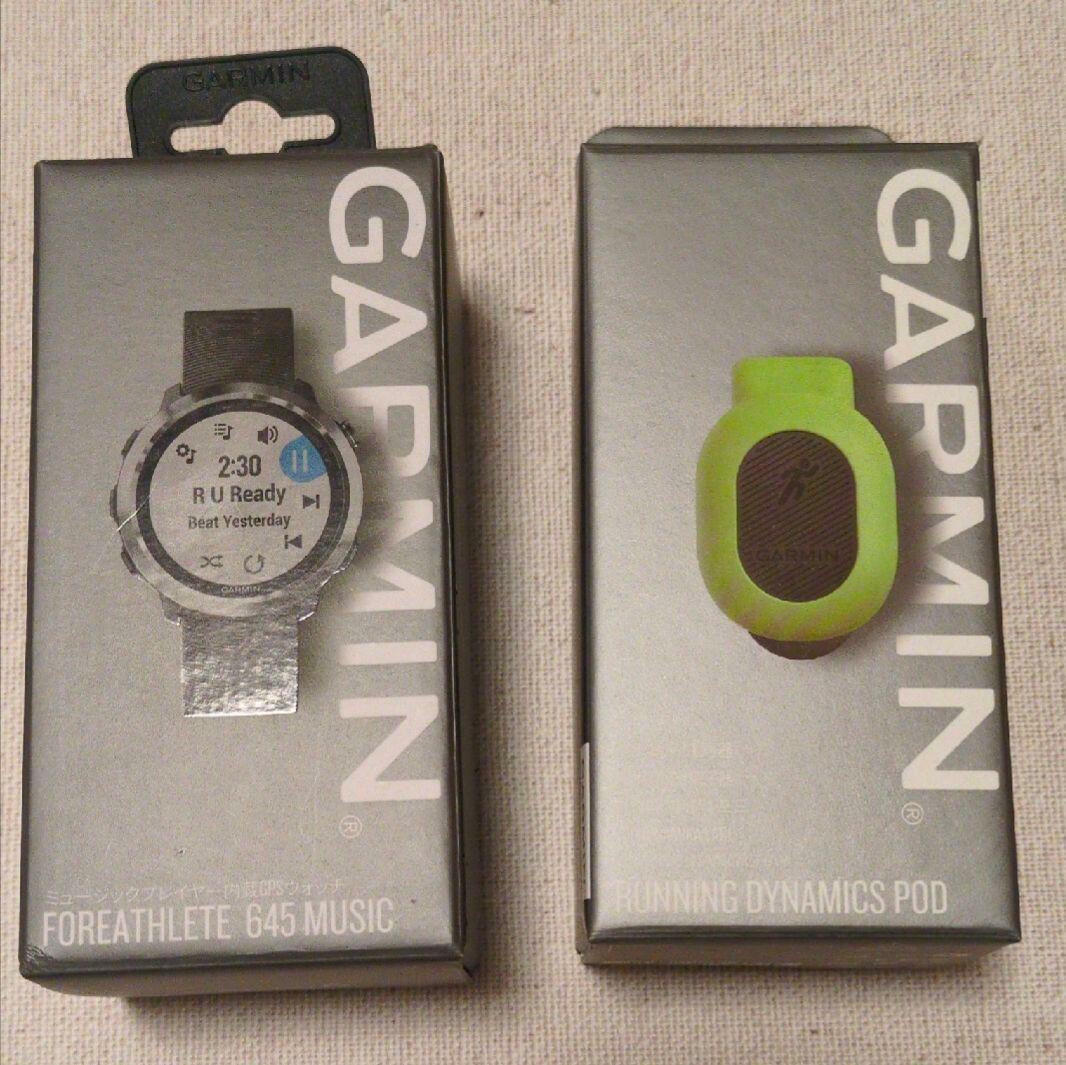 その他 GARMIN FOREATHLETE 645 MUSIC BLACK