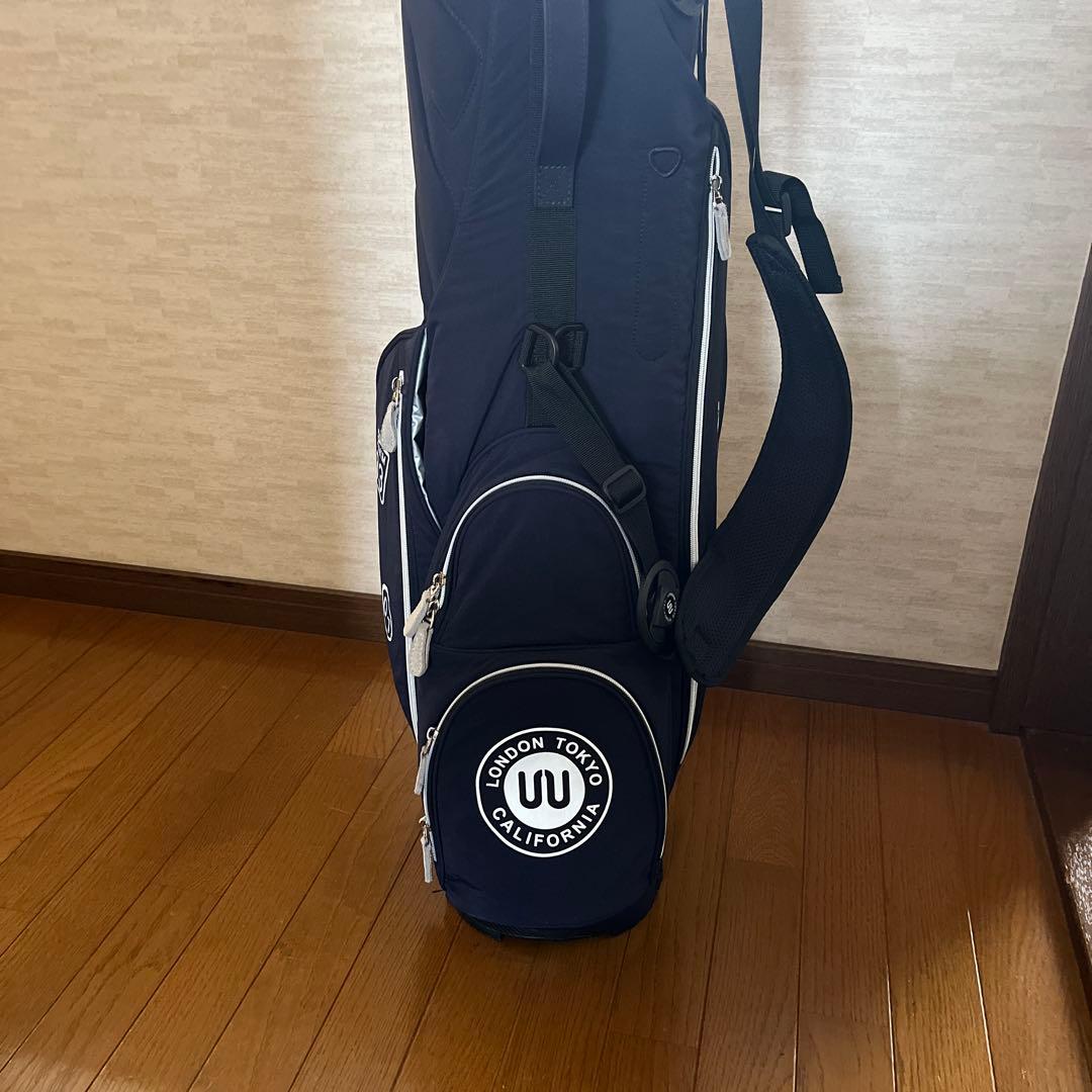 【美品】OUUL SPORTS DESIGN 33 ゴルフバッグ ネイビー