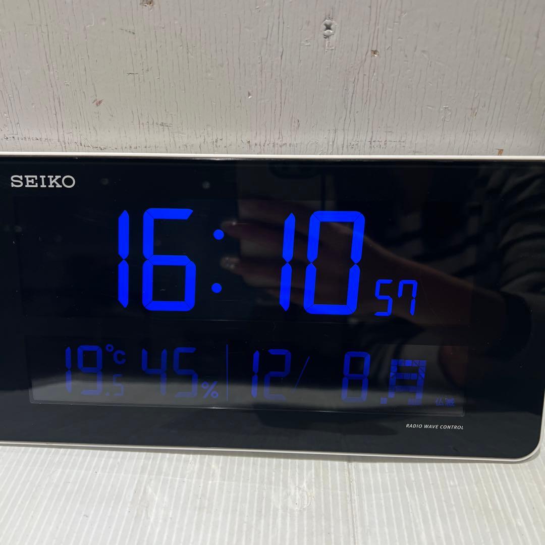 セイコークロック(Seiko Clock) 電波時計　DL208W インテリア
