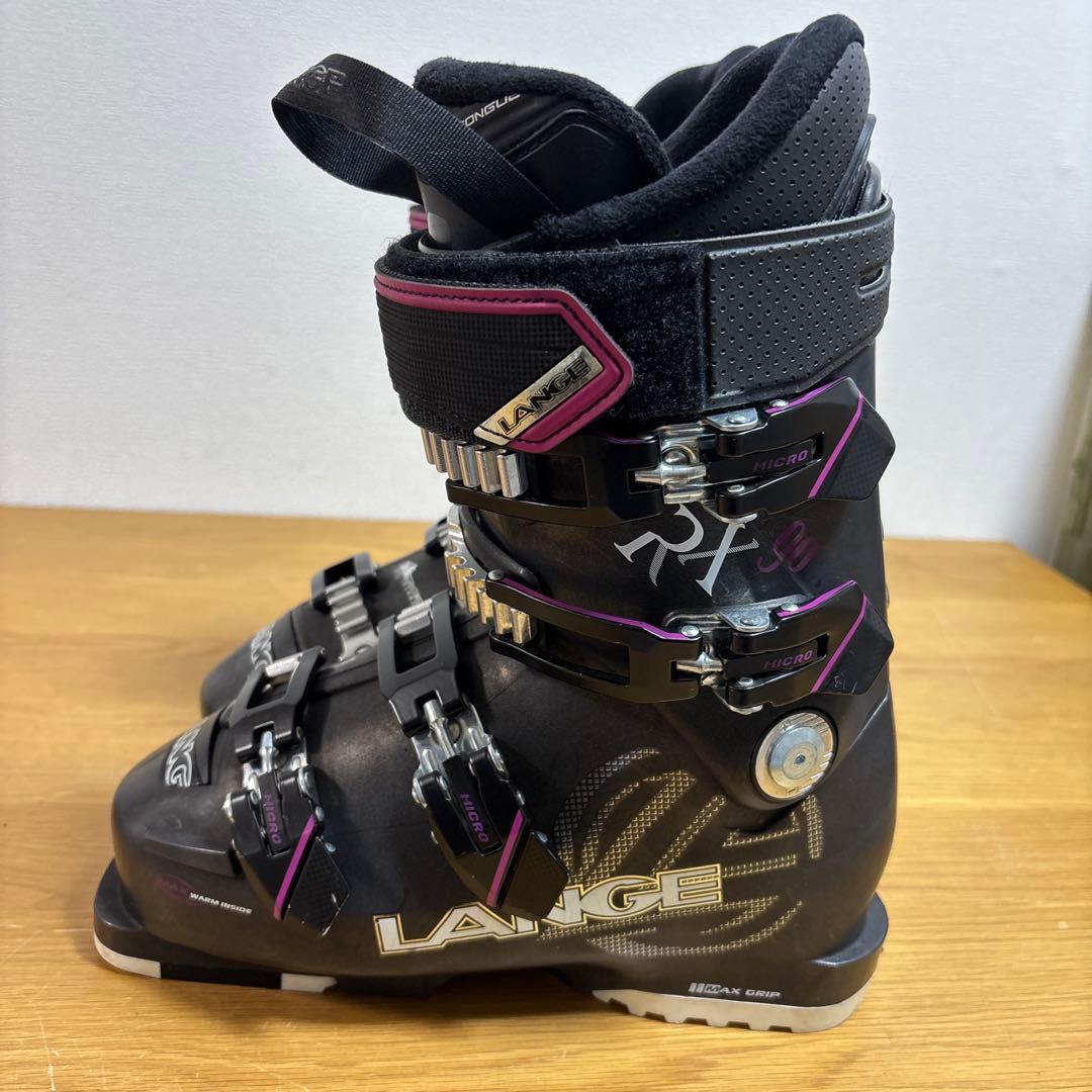 レディースショートスキーセット　ROXY 美品　LANGE 22-22.5cm