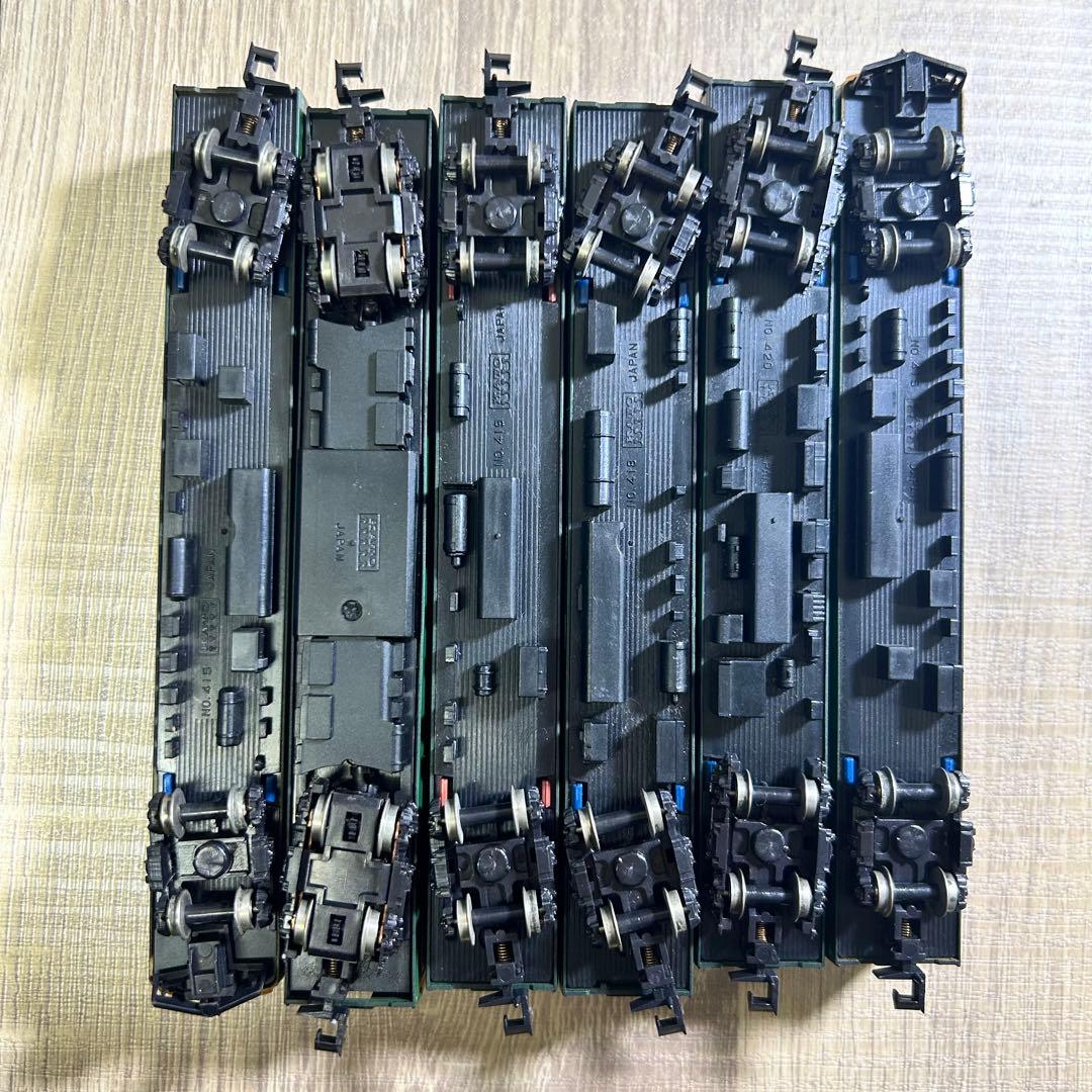 TOMIX Nゲージ 湘南色 急行形電車 6両セット（ケース付）