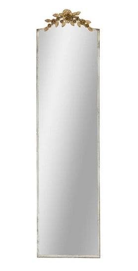 ミラー バロック ロココ 姿見 46×180cm アンティーク AN-7233