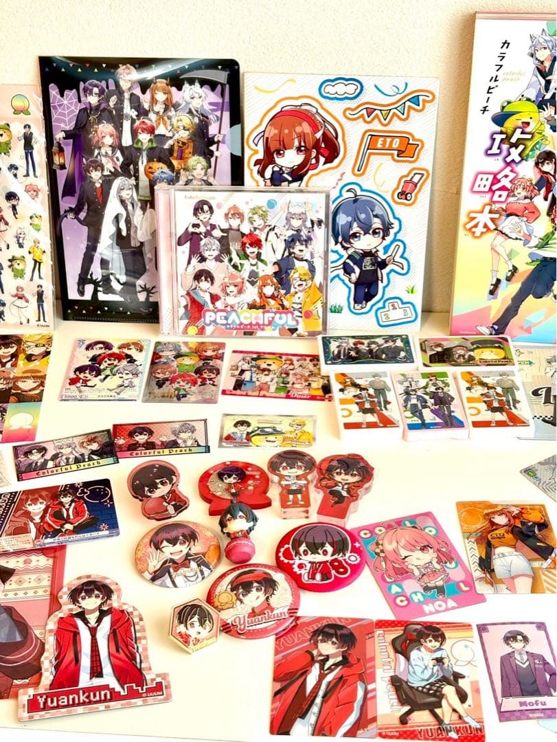 【豪華セット】カラフルピーチ グッズ まとめ売り ゆあんくん じゃぱぱ からぴち