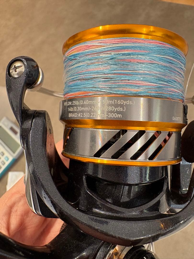 Daiwa REVROS LT5000D-CH 釣り リール ルアー付き