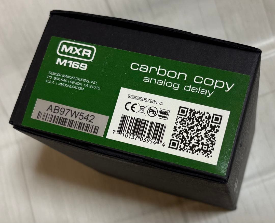 MXR M169 carbon copy アナログディレイ