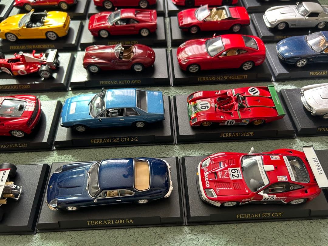 ディアゴスティーニ　フェラーリ ミニカー　35台