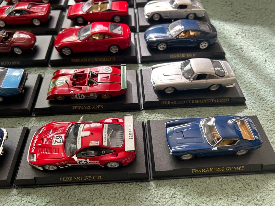 ディアゴスティーニ　フェラーリ ミニカー　35台