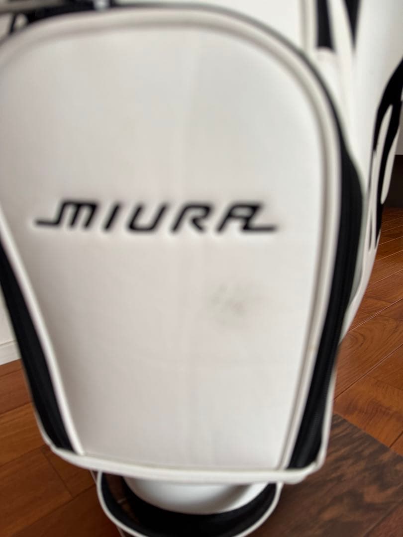 MIURA ゴルフバッグ・キャディバッグ ホワイト