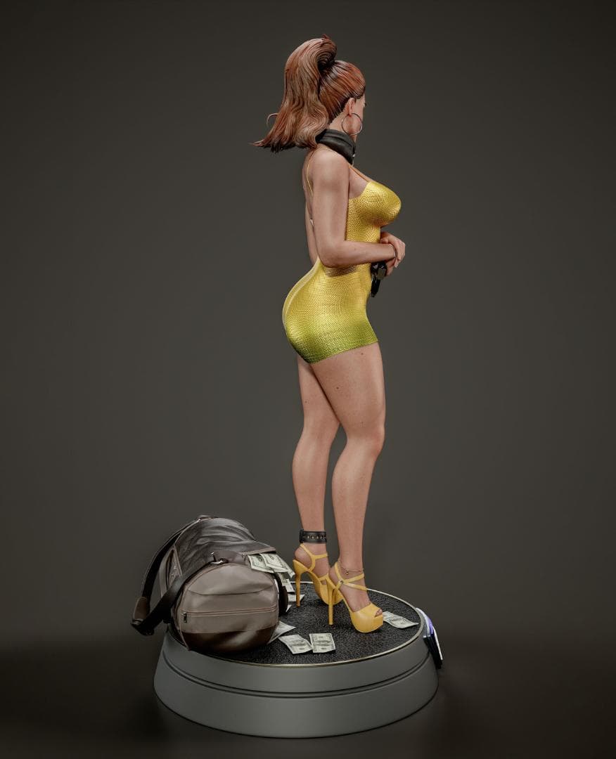 1/4　未塗装 未組立　フィギュア　ガレージキット　GTA　LUCIA