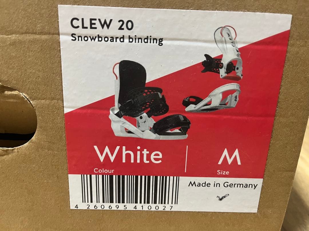CLEW スノーボードビンディング Mサイズ