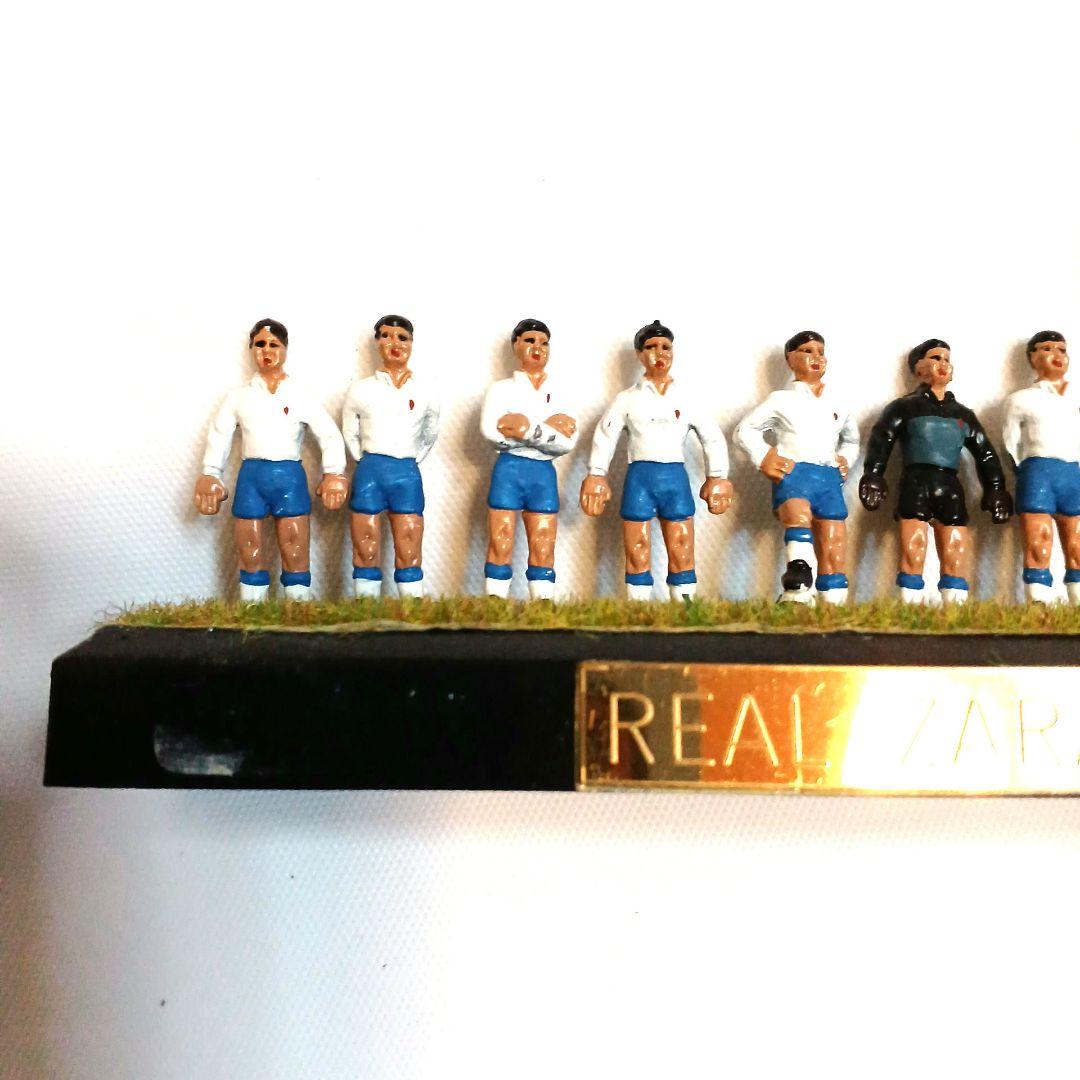 レアルサラゴサ　ミニチュア　フィギュア　人形　スペイン　サッカー