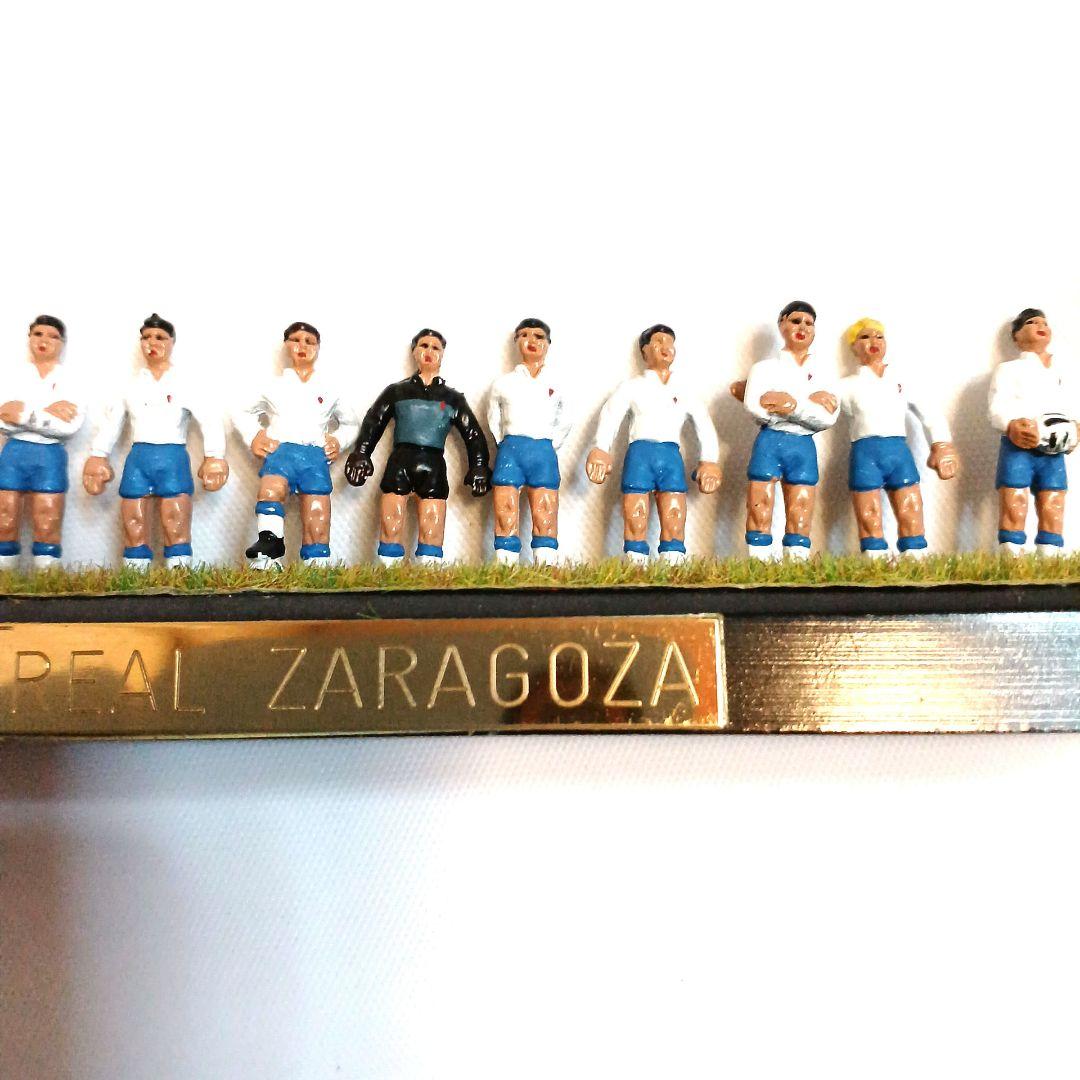 レアルサラゴサ　ミニチュア　フィギュア　人形　スペイン　サッカー