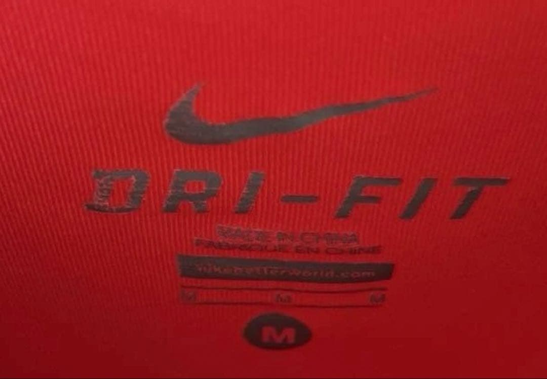 NIKE ナイキ　テニス　RF ポロシャツ　赤　M ② フェデラー