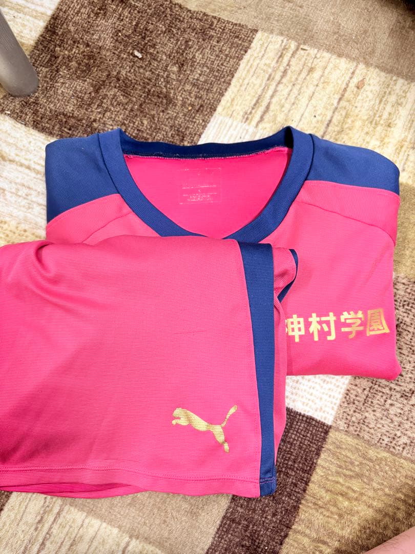 PUMA 神村学園 Vネックシャツ 2色セット