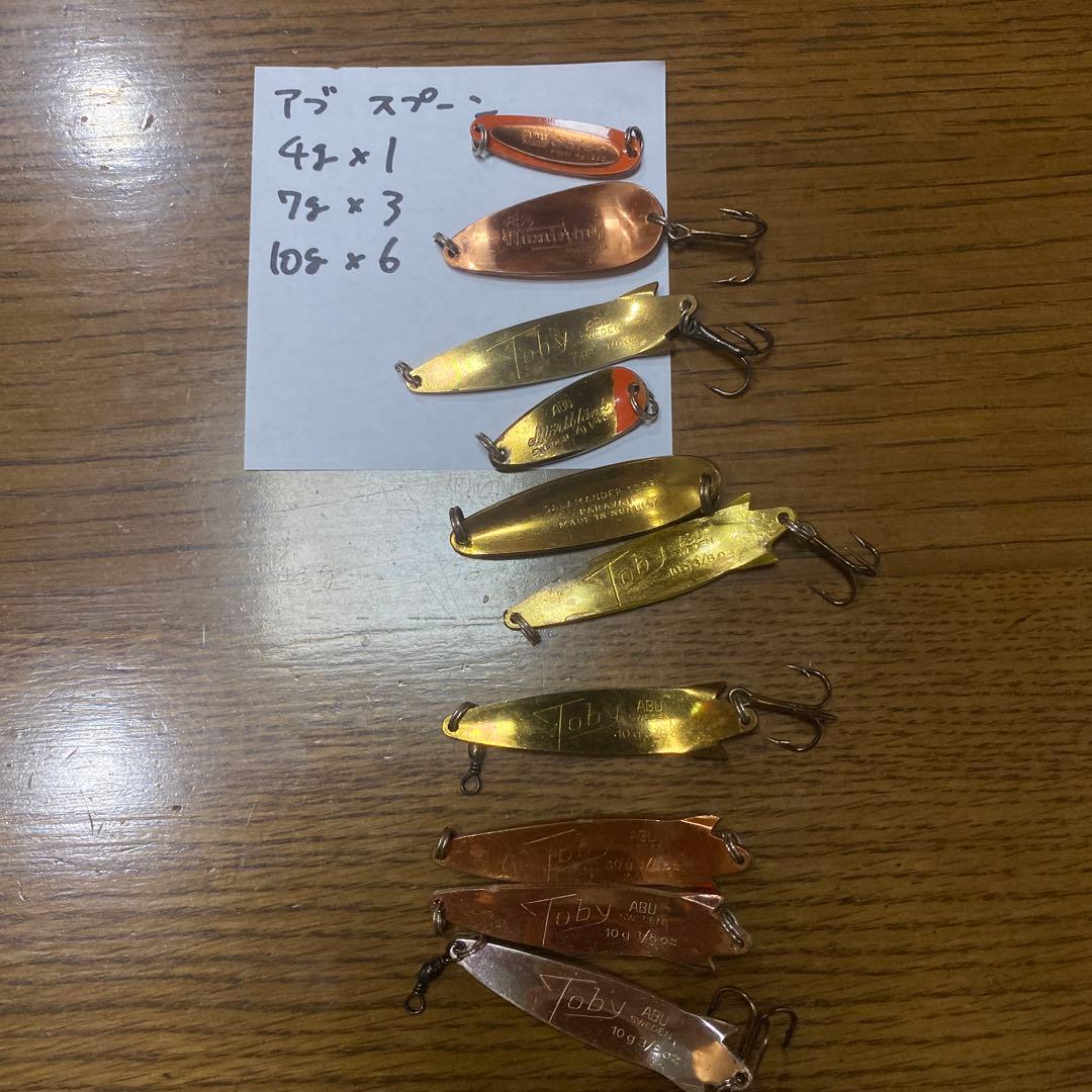 アブガルシア　ルアー10個セット