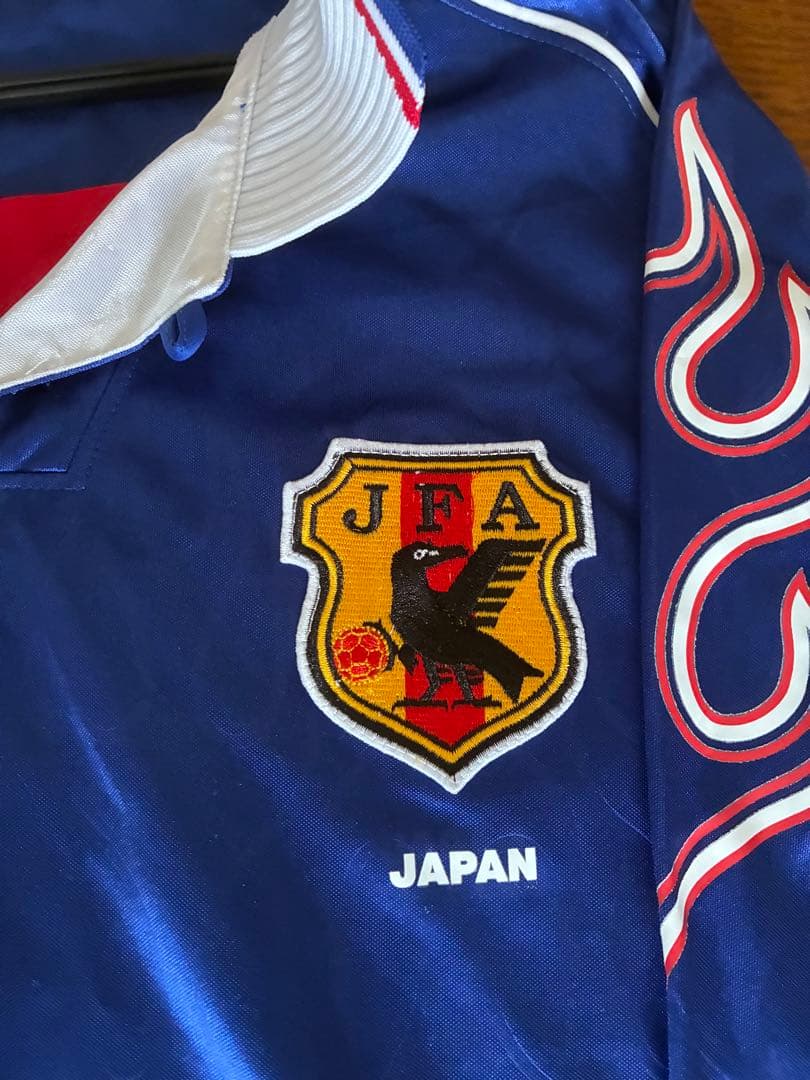 98年ワールドカップモデル　日本代表サッカーシャツ<長袖>