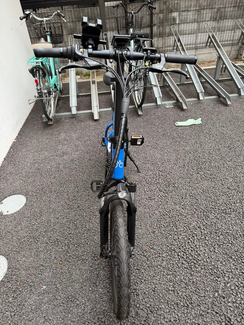 MATE CITY電動アシスト自転車 青