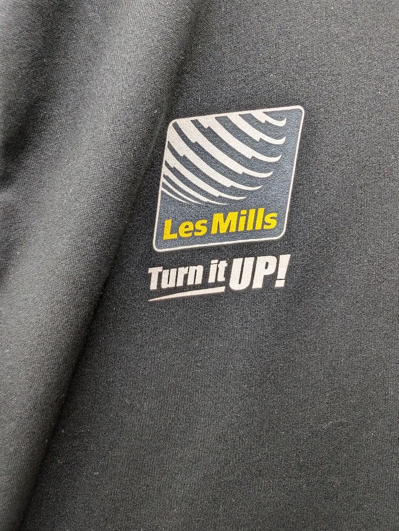 〈中古品〉Les Mills レスミルズ ノースリーブシャツ Lサイズ ブラック