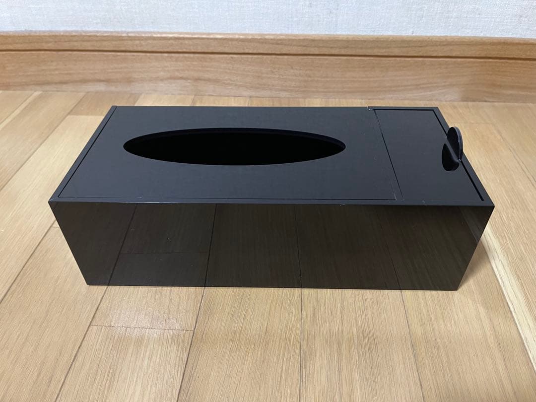 CHANEL シャネル　ティッシュボックス ブラック