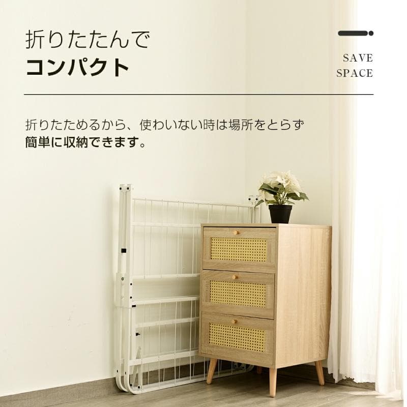 赤字価格！折りたたみベッド シングル 組立簡単シングル 収納 耐荷重200kg