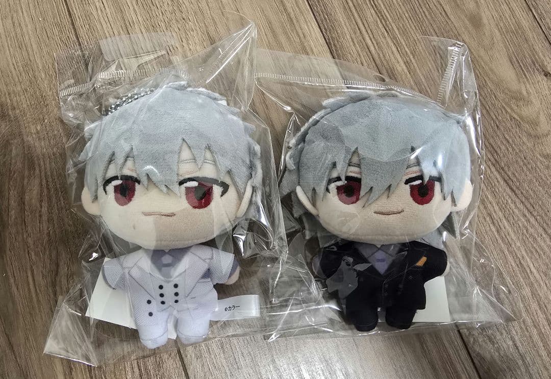 エヴァンゲリオン 渚カヲル展 ぬいぐるみマスコット2体セット