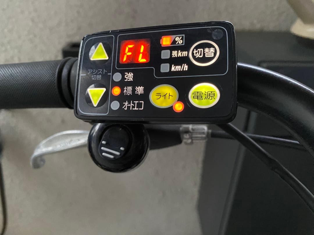 _555　ブリヂストン ハイディー2 HY685C ブラック 電動自転車