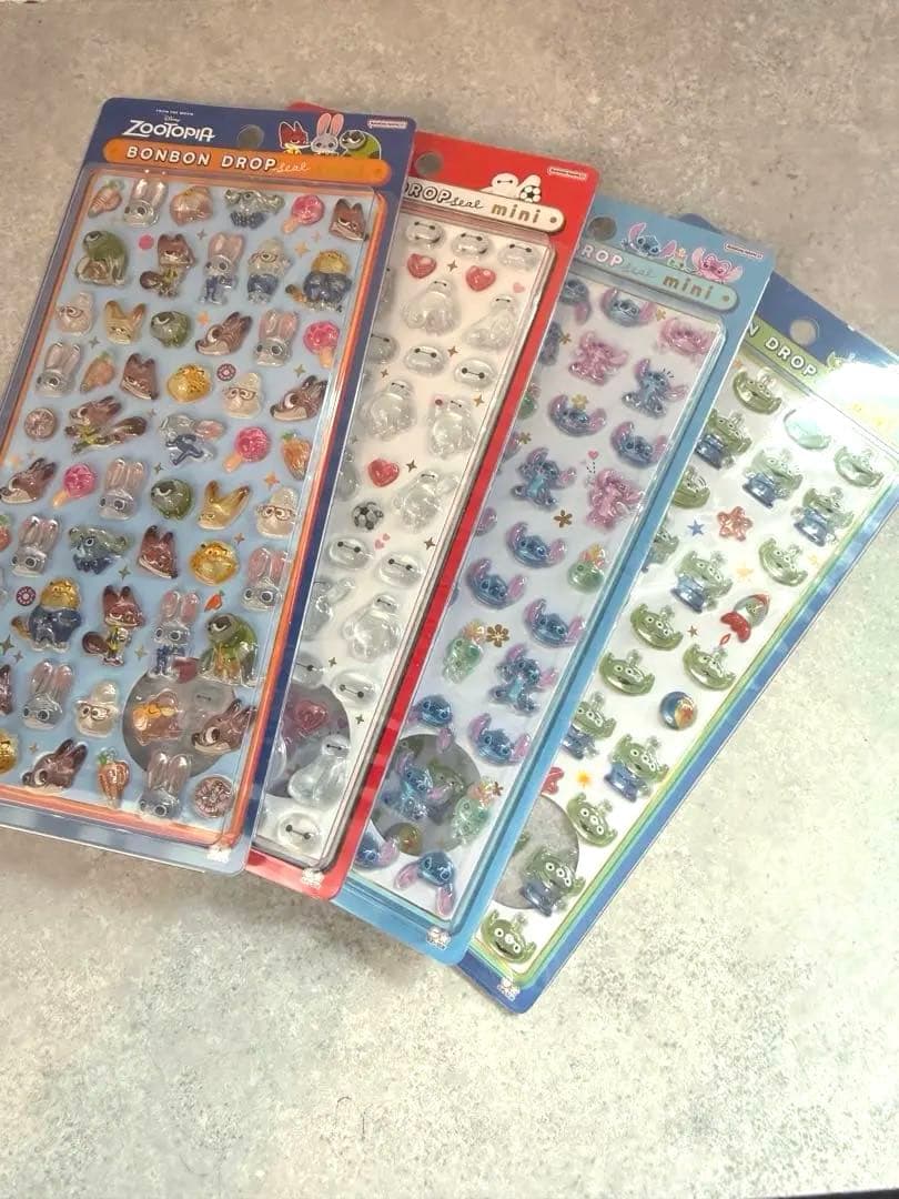 正規品♡ボンボンドロップシール　ディズニーミニ